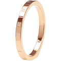 Affordable Luxury Titanium Steel Ring with Diamond Accents
