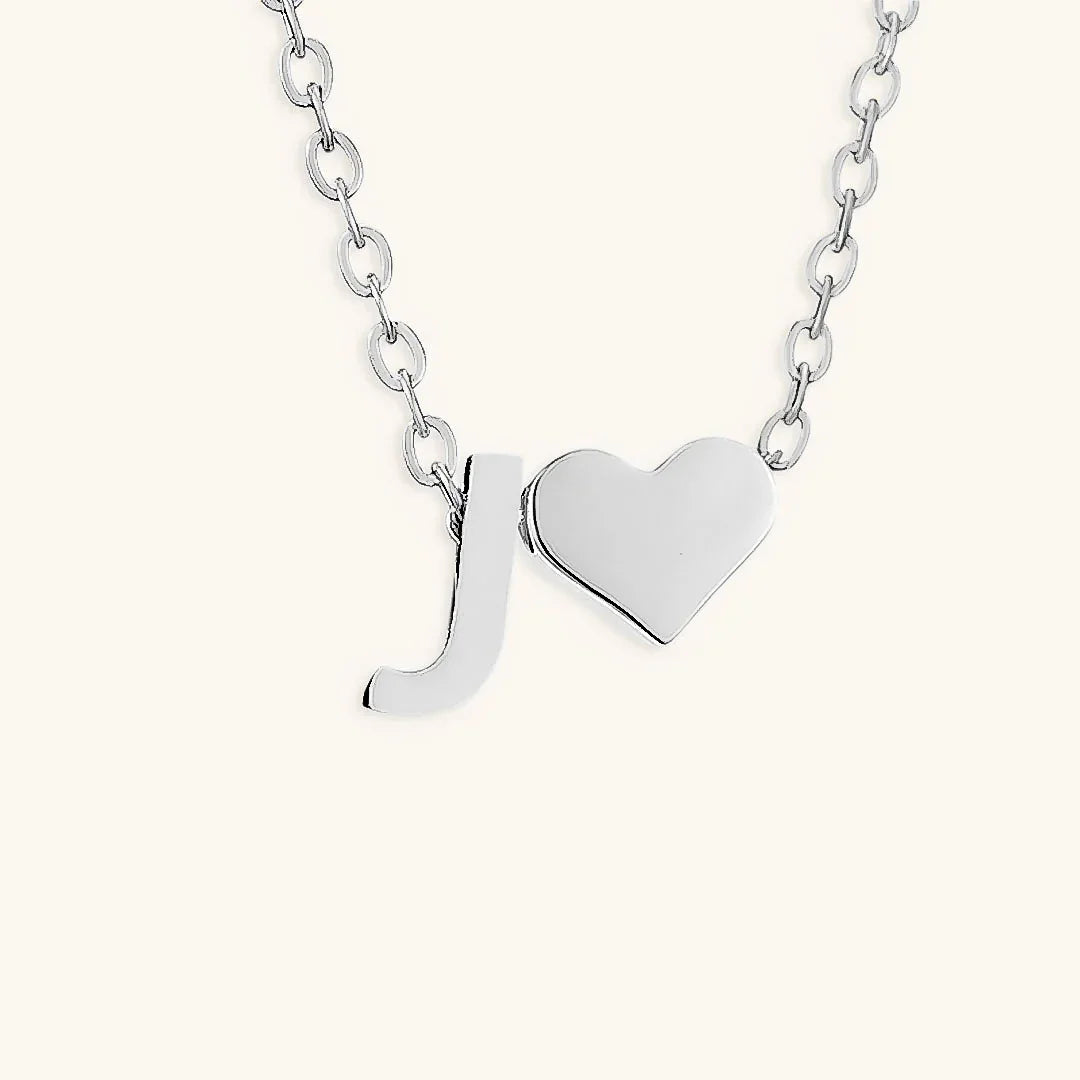 Ria Initial Letter Gold Necklace