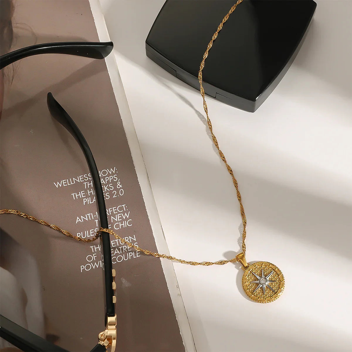 Parker Gold Star Pendant