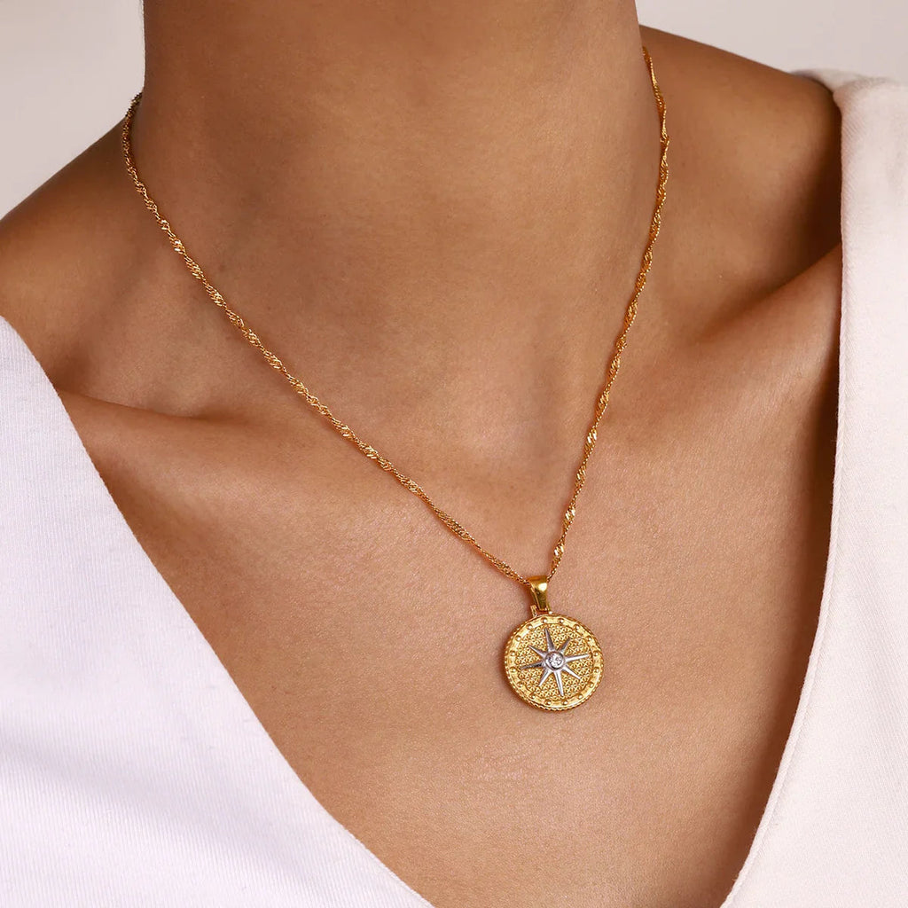 Parker Gold Star Pendant