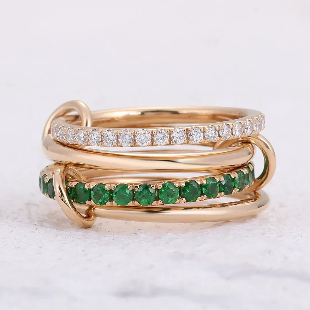 Imani Stacked Diamond Ring